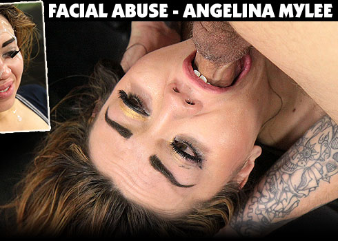 Angelina Mylee Face Fucked